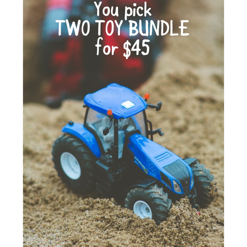 Toy trucks & tractors